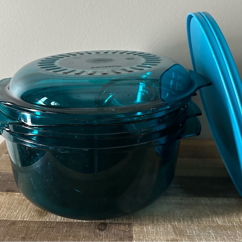 Tupperware Teal Cookware Set - Picture 2 of 8